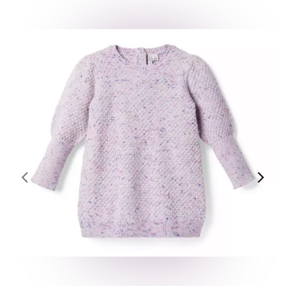 Janie and Jack - MARLED SWEATER DRESS - Size 4